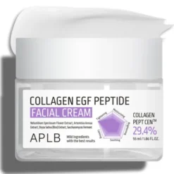 APLB Collagen EGF Peptide Facial Cream, krem ujędrniający do twarzy z kolagenem i peptydami EGF, 55 ml