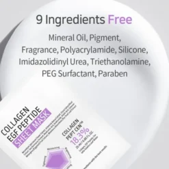 APLB Collagen EGF Peptide Sheet Mask, maska w płachcie do twarzy z kolagenem i peptydami EGF, 25 ml