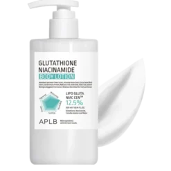APLB Glutathione Niacinamide Body Lotion, balsam do ciała, 300 ml