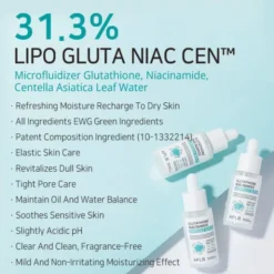 APLB Glutathione Niacinamide Ampoule, serum rozjaśniające do twarzy z glutationem i niacynamidem, 40 ml