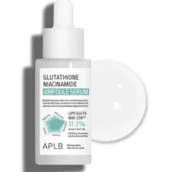APLB Glutathione Niacinamide Ampoule, serum rozjaśniające do twarzy z glutationem i niacynamidem, 40 ml
