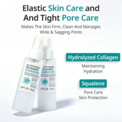 APLB Glutathione Niacinamide Mist Essence, mgiełka-esencja rozjaśniająca do twarzy z glutationem i niacynamidem, 105 ml