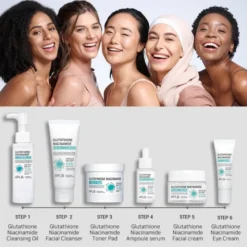 APLB Glutathione Niacinamide Toner Pad, płatki tonizujące do twarzy z glutationem i niacynamidem, 60 szt.