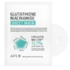APLB Glutathione Niacinamide, maska na twarz w płachcie, 25 ml