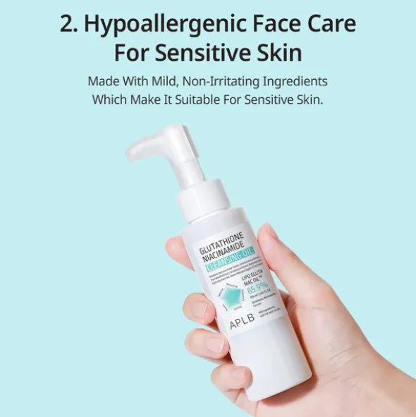 APLB Glutathione Niacinamide Cleansing Oil, olejek do mycia twarzy, 105 ml