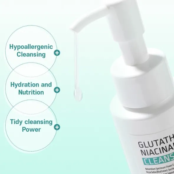 APLB Glutathione Niacinamide Cleansing Oil, olejek do mycia twarzy, 105 ml