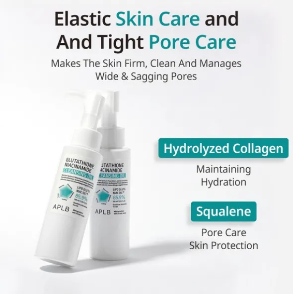 APLB Glutathione Niacinamide Cleansing Oil, olejek do mycia twarzy, 105 ml