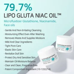 APLB Glutathione Niacinamide Cleansing Balm, balsam do demakijażu z glutationem i niacynamidem, 80 ml