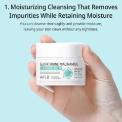 APLB Glutathione Niacinamide Cleansing Balm, balsam do demakijażu z glutationem i niacynamidem, 80 ml
