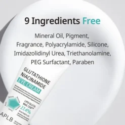 APLB Glutathione Niacinamide Eye Cream, krem pod oczy z glutationem i niacynamidem, 20 ml
