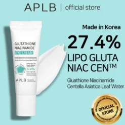 APLB Glutathione Niacinamide Eye Cream, krem pod oczy z glutationem i niacynamidem, 20 ml