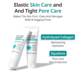 APLB Glutathione Niacinamide Facial Cleanser, oczyszczający żel do mycia twarzy z glutationem i niacynamidem, 80 ml