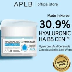 APLB Hyaluronic Acid Ceramide HA B5, krem nawilżający do twarzy z kwasem hialuronowym, ceramidami i witaminą B5, 55 ml