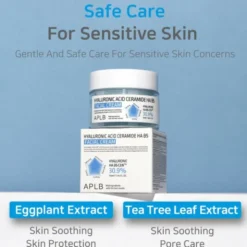 APLB Hyaluronic Acid Ceramide HA B5, krem nawilżający do twarzy z kwasem hialuronowym, ceramidami i witaminą B5, 55 ml