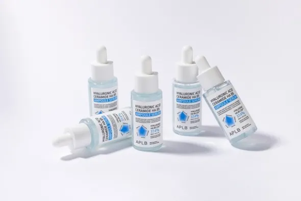 APLB Hyaluronic Acid Ceramide HA B5 Ampoule, serum nawilżające do twarzy z kwasem hialuronowym, ceramidami i witaminą B5, 40 ml