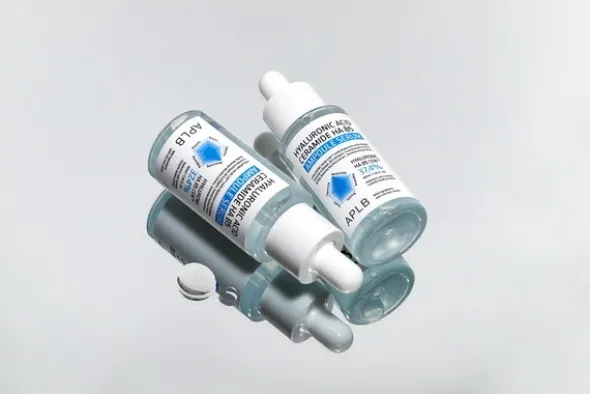 APLB Hyaluronic Acid Ceramide HA B5 Ampoule, serum nawilżające do twarzy z kwasem hialuronowym, ceramidami i witaminą B5, 40 ml