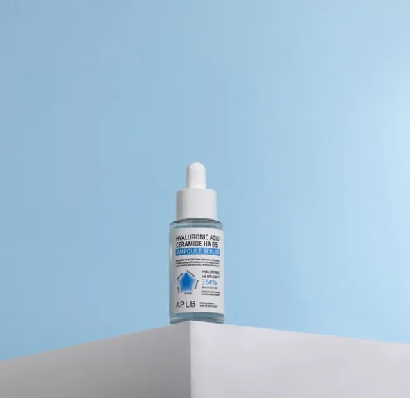 APLB Hyaluronic Acid Ceramide HA B5 Ampoule, serum nawilżające do twarzy z kwasem hialuronowym, ceramidami i witaminą B5, 40 ml