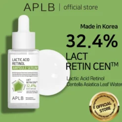 APLB Lactic Acid Retinol Ampoule, serum wygładzające z kwasem mlekowym i retinolem, 40 ml