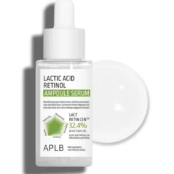 APLB Lactic Acid Retinol Ampoule, serum wygładzające z kwasem mlekowym i retinolem, 40 ml