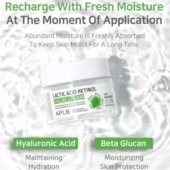 APLB Lactic Acid Retinol Facial Cream, krem odnawiający do twarzy z kwasem mlekowym i retinolem, 55 ml