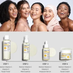 APLB Retinol Vitamin C Vitamin E Facial Cream, krem przeciwzmarszczkowy do twarzy z retinolem oraz witaminami C i E, 55 ml