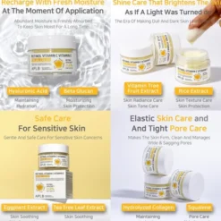 APLB Retinol Vitamin C Vitamin E Facial Cream, krem przeciwzmarszczkowy do twarzy z retinolem oraz witaminami C i E, 55 ml