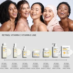 APLB Retinol Vitamin C Vitamin E Sheet Mask, maska w płachcie na twarz z retinolem oraz witaminami C i E, 25 ml