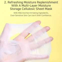 APLB Retinol Vitamin C Vitamin E Sheet Mask, maska w płachcie na twarz z retinolem oraz witaminami C i E, 25 ml