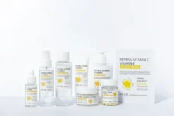 APLB Retinol Vitamin C Vitamin E Sheet Mask, maska w płachcie na twarz z retinolem oraz witaminami C i E, 25 ml