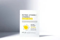 APLB Retinol Vitamin C Vitamin E Sheet Mask, maska w płachcie na twarz z retinolem oraz witaminami C i E, 25 ml