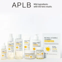 APLB Retinol Vitamin C Vitamin E Sheet Mask, maska w płachcie na twarz z retinolem oraz witaminami C i E, 25 ml