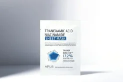 APLB Tranexamic Acid Niacinamide Sheet Mask, rozjaśniająca maska w płachcie z kwasem traneksamowym i niacynamidem, 25 ml