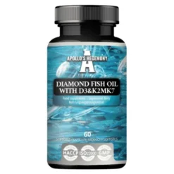 Apollo's Hegemony Diamond Fish Oil With D3 & K2, kapsułki, 60 szt.