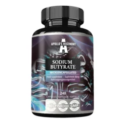 Apollo's Hegemony Sodium Butyrate, kapsułki, 240 szt.
