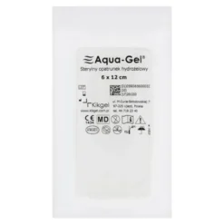 Aqua-Gel, opatrunek hydrożelowy, 6 cm x 12 cm, 1 szt.