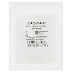 Aqua-Gel, opatrunek hydrożelowy, 12 cm x 10 cm, 1 sztuka