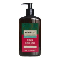 Arganicare Keratin, odżywka odbudowująca do włosów, 400 ml