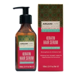 Arganicare Keratin, serum wzmacniające do włosów, 100 ml