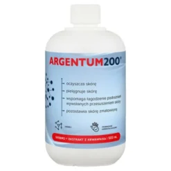 Argentum 200, tonik ze srebrem i ekstraktem z krwawnika pospolitego, 500 ml