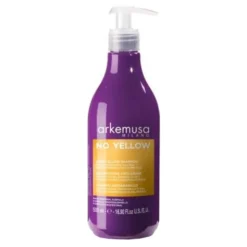 Arkemusa Milano No Yellow Anti-Yellow, szampon do włosów blond, rozjaśnionych i siwych, 500 ml