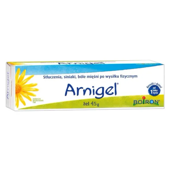 Arnigel żel na stłuczenia, siniaki i ból mięśni, 45 g
