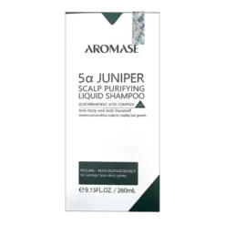 Aromase 5α Juniper, peeling-płyn oczyszczający do skóry głowy, 260 ml