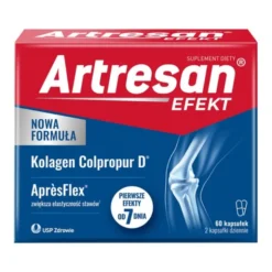 Artresan EFEKT, kolagen, AprèsFlex®, na stawy, kapsułki, 60 szt.