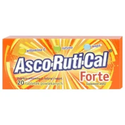 AscoRutiCal Forte, tabletki powlekane, 20 szt.
