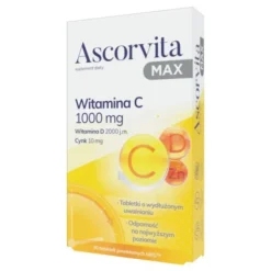 Ascorvita MAX, tabletki powlekane, 30 szt.