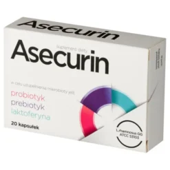 Asecurin, kapsułki, 20 szt.