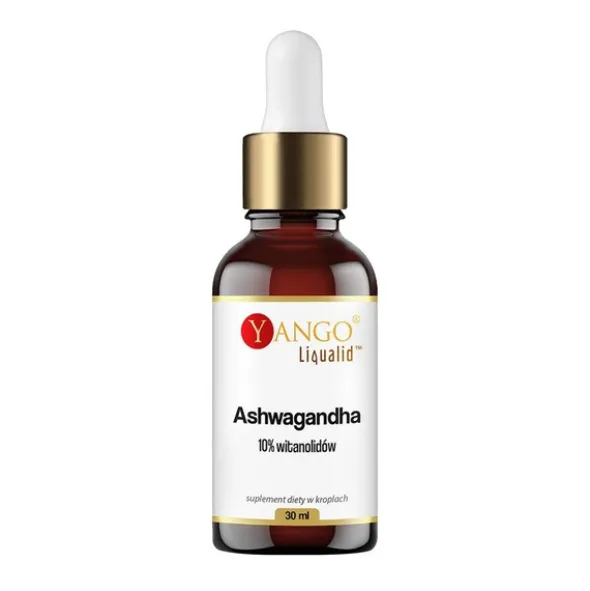 Ashwagandha 10% witanolidów, krople, 30 ml