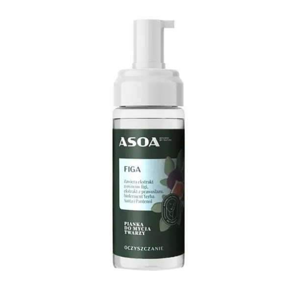Asoa, pianka do mycia twarzy Figa, 150 ml