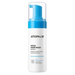 Atopalm, pianka do mycia twarzy dla skóry wrażliwej i suchej, 150 ml