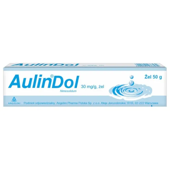 AulinDol, 30 mg/g, żel,50 g, tuba